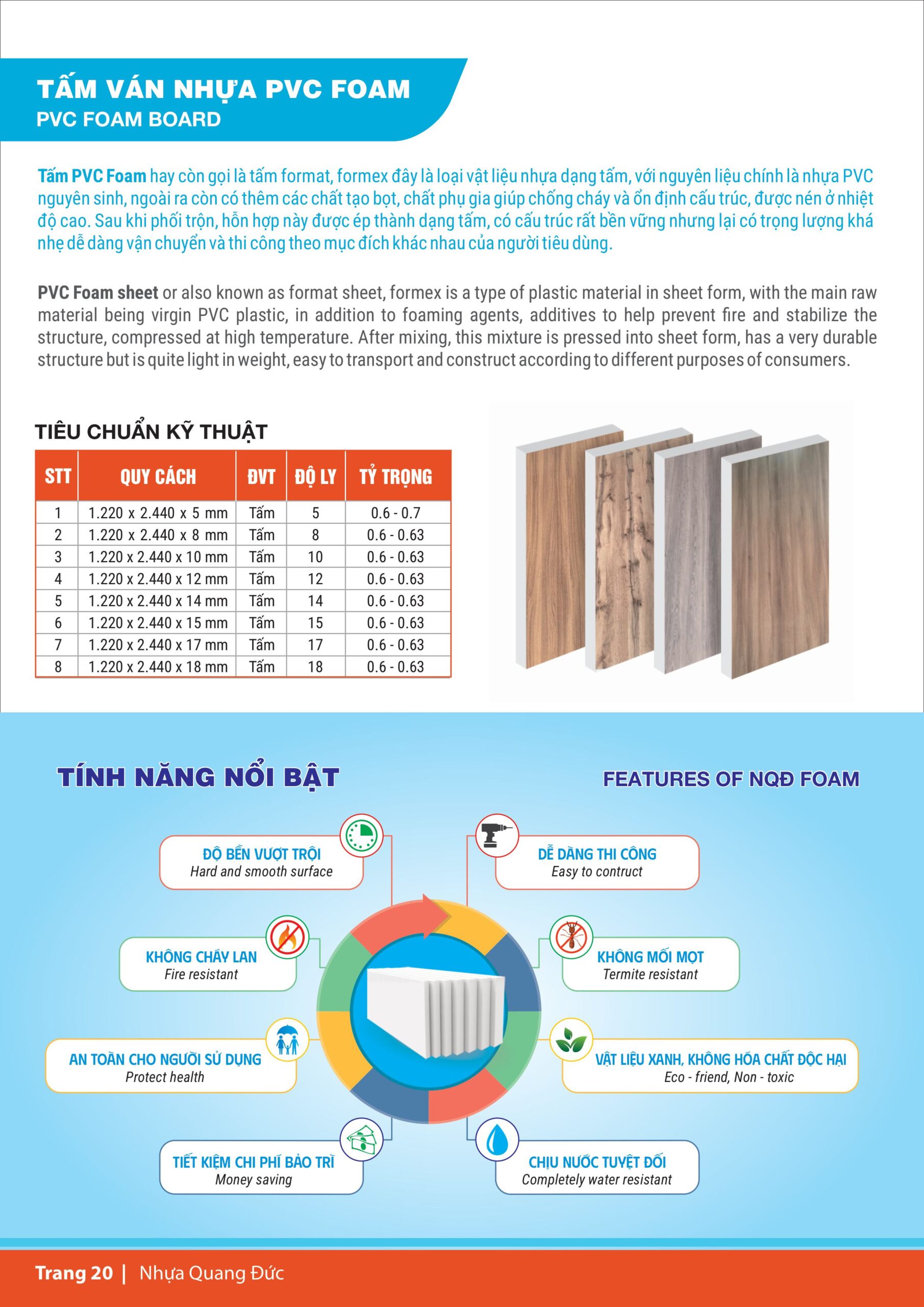 cataloge nhua quang duc